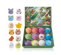 Rechory Bath Bubbles for Adults | Scented Shower Ball | Foaming Bubble Bath with Animal Toys - for Women Mom Men Grandma Girls Youth Family Home