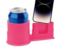 Rechory Boat Cup Holder - Rotatable Anti-Slip Universal 2 in 1,Kayak Drink Holder Phone Mount,for Outdoor Stand Up Paddle Board Canoes Sups Boats Fishing Marine Sailing