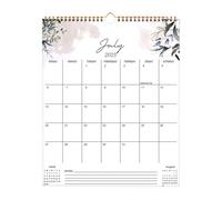 Rechory Calendar 2025-2026 - Monthly Calendar for Workplace,Twin-Wire Binding, Jul 2025 - Dec 2026, Planner for Wall Workout Planning Workplace Family Scheduling Home Gym