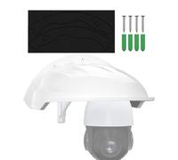 Rechory Camera Cover Rain Hood | Sun Shade for Security Camera,Easy Install EV Charging Pile Protector for Park Parking Lot Courtyard Garden School