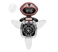 Rechory Car Air Vent Clips | Cartoon Pilot Car Oil Diffuser | Cute Automatic Rotating Diffuser, Interior Supplies Small Aromatherapy Ornament for Various Models