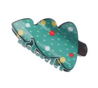 Rechory Christmas Hair Claw Clips | Santa Claus Claw Clips,Non-slip Exquisite Christmas Trees Christmas Hair Jaw For Women And Girls