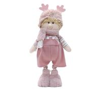 Rechory Cloth Baby Dolls | Soft Cute Baby Doll Toys - Safe Realistic Plush Decoration with Adjustable Leg for Kids Toddler Daughter Friends Colleagues Play Housewarming Birthday Valentine's