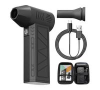 Rechory Electric Air Duster Electric Adjustable Small Dust Blower | Handheld Portable Drying Machine 3 Gear Adjustable Cleaning Accessories Dryer for Computer PC Electronics Keyboard