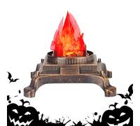 Rechory Fake Campfire | Realistic Electric USB Flame Lamp,Stage Flame Equipment for Bedrooms Lawn Stage Table Centerpieces Halloween Christmas Thanksgiving