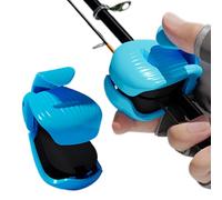 Rechory Fishing Rod Holder Clips - Anti-Slip Fastener Organizer - Two Locking Mode Settings Fishing Rod Accessories,for Boat Wall Garage Beach Pier Shore Deck Lake