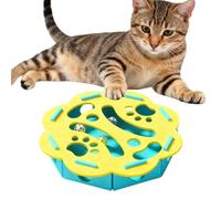 Rechory Interactive Cat Puzzle Toys - Scratching Board - Cat Mental Stimulation Toys | for Boredom Teething Exercise Kitten Puppy Dog Small Medium Large Breed Indoor Nest Kennel