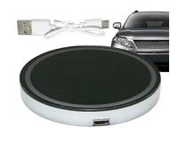 Rechory LED Cup Holder Lights for Car,Rechargeable Glowing Cup Holder - LED Interior Atmosphere Light, Car Accessories Waterproof Cup Pad for Car Truck Minivan