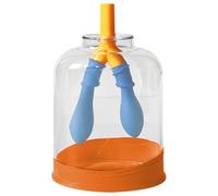 Rechory Lung Function Demonstration Model | Classroom Respiratory System Study Aids | Scratch-proof Precision Lung Breathing Learning Model for School, Science, Study, Classroom