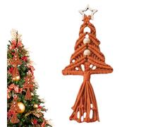 Rechory Ornaments for Christmas Tree - Macrame Wall Decor Ornaments,Handmade Boho Christmas Tree Decoration,for Indoor Home Bedroom Room Apartment Dorm Gallery Door Party Holiday Home Indoor Room