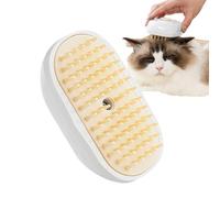 Rechory Pet Brush With Steamy - Pet Hair Removal Spray Comb - Rechargeable Cat Steamy Massage Comb for Grooming,for Indoor Home Small Medium Large Kitten Puppy Bunny
