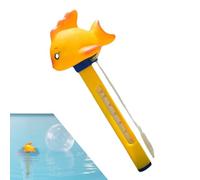 Rechory Swimming Pool Thermograph | Swim Pool Water Thermograph Floating,Fast Response Precision Measurement Tool with String for Men Women Kids Adults Aquariums Bathtub Spa