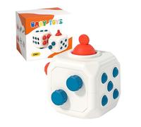 Rechory Toddler Activity Toys - 6-in-1 Learning Educational Interactive,Sensory Dice Kids Activity Toy | for Boys Girls Children Home Indoor Kindergarten Daycare Travel