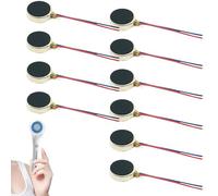 Rechory Vibration Motor, DC Tablet Vibrating Motors, Small Button-Type Shaker, for Smartphone Electronics Pager Tablet Beauty Device Game Controller