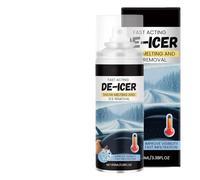 Rechory Windshield Deicer Spray | 100ml Long-Lasting Anti-Freeze Agent - Snow Remover for Cars - for Winter Window Frost Refrigerator Freezer Outside Outdoor