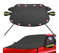 Rechory Windshield Snow Ice Cover | Car Winter Windshield Frost Protector Guard - Frost Ice Windscreen Covers with Magnetic Edges for Snow, Ice, Sunshade