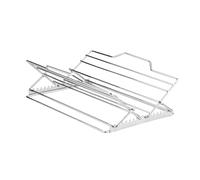 Rechory Wire Rack for Cooking,Adjustable Stainless Steel Tray - Oven Roasting Pan Rack Insert,for Turkey Pork Chop Beef Baking Cooling Camping BBQ Grill Thanksgiving Christmas Halloween Dinner