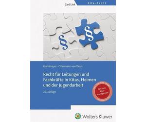 Recht fur Leitungen und Fachkrafte in Kitas, He, Hundmeyer, Hundmeyer, Deun,.