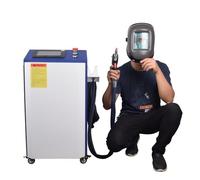 RECI 1500W 2000W 3000W Laser Source, 4-in-1 Welding, Cutting, Cleaning Machine, Auto Wire Feeder, 220V, Portable Welder (2000, Watts)