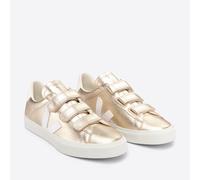 Recife ChromeFree Trainers in Metallic Leather Gold-Coloured