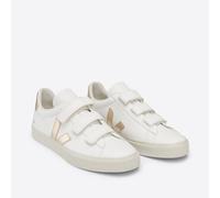 Veja Fair Trade - Women's trainers - Recife Logo Chromefree Extra White Platine for Women White 40