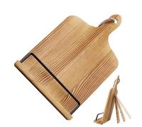 Recipe Book Holder for Kitchen Countertop, Wooden Cookbook Holder | Heavy Duty Recipe Holder - Durable Cookbook Holder, Storage Organizer