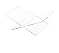 Recipe Book Stand Book Holder Open Large Display Stand for Cookbook Art Guest Coffee Table for Reading for the Kitchen(Clear L)