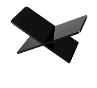 Recipe Book Stand Book Holder Open Large Display Stand for Cookbook Art Guest Coffee Table for Reading for the Kitchen(Black L)