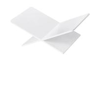 Recipe Book Stand Book Holder Open Large Display Stand for Cookbook Art Guest Coffee Table for Reading for the Kitchen(White S)
