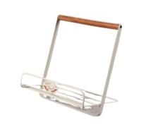 Recipe Book Stand Display Metal Cookbook Holder Stand Regal Adjustable and Foldable Recipe Book Holder Cookbook Stand for Desk(A)