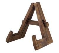 Recipe Book Stand - Durable Solid Wood, Non-Slip Base Design, Lightweight Portable Structure | Culinary Instruction Display, Dining Table Reference, Pas Preparation