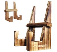Recipe Book Stand for Cookbook, Wooden Kitchen iPad and Book Holder for Display Stand, Cook Book Stand for Reading Hands Free (Oak)