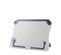 Recipe Book Stand Reading Stand Books Recipe Shelf Folding Holder Cookbook Organizer Bookend for Music Score Tablet for the Kitchen(White)