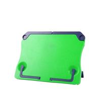 Recipe Book Stand Reading Stand Books Recipe Shelf Folding Holder Cookbook Organizer Bookend for Music Score Tablet for the Kitchen(Light Green)