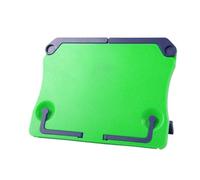 Recipe Book Stand Recipe Bookshelf Portable Foldable Suitable for Desktop Reading Kitchen Stand Kitchen Office Accessory(Grün)