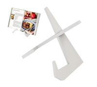 Recipe Book Stand, Wooden Cookbook Holder for Display Stands, Cook Book Stand for Reading Hands Free, Recipe Holder for Magazines, Tablets
