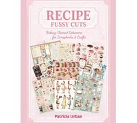 Recipe Ephemera Collage Sheets - Vintage Printables, Scrapbooking, Digital Download, Fussy Cuts: Recipe -themed cutouts for journaling and crafts