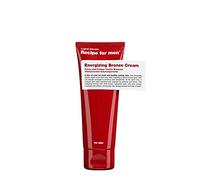 Recipe For Men Energising Lightweight Bronze Cream For Men - Jojoba & Provitamin B5 Enhance Natural Glow & Complexion - 75 ML