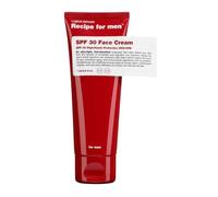 RECIPE FOR MEN SPF 30 Face Cream - Ultra-Light, Mattifying Moisturizer for Sun Protection & Oil Control, 75 ml