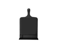 Recipe Holder, Recipe Bookshelf Farmhouse Wooden with Measurement Conversion Chart Document Kitchen(Black)