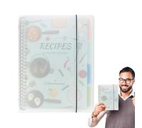 recipe Journal Notebook - Cooking Planner, Personal Recipe Book, Writable Kitchen Log | Organized format with enough pages for meal tracking family favorites and culinary