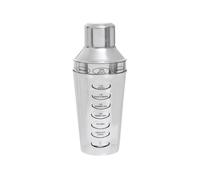 Recipe Silver Cocktail Shaker Durable Bar Hotel Home Drink Mixing Beverages