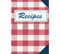Recipes: Blank Recipe Book | Write your own recipes | Personalised Recipe Book for family Recipes