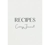 Recipes Costing Journal: Food costing book