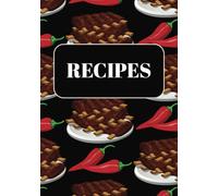 Recipes: Do it yourself blank cookbook | Blank recipe Notebook to write in your own Recipes