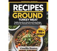 Recipes Ground Turkey Meat: Healthy, Easy & Low-Carb Ground Turkey Recipes for Casseroles, Meatballs, Dinner Ideas & Meal Prep