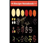 Recipes & Shit Recipe Notebook: Blank Recipe Journal to Write In Your Favorite Notes & Recipes. Cute Personalized Empty Cookbook Gift for Baking