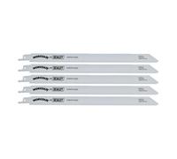Reciprocating Saw Blade 250mm Length 14Tpi Bi Metal Pack Of 5 By Ufixt