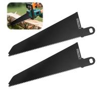 Reciprocating Saw Blades Compatible with Black and Decker Piranha Scorpion Saws, SSB229CT Carbon Steel Black Blades for Cutting Wood Plastic Hardwood (2Pcs)