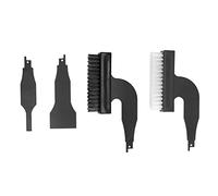 Reciprocating Saw Brush Heads - Brushless Reciprocating Saw Compatible, Heavy Duty Steel Wire & Nylon Bristles, Stain & Removal, Cement Floor & Tile Cleaning, Durable High Carbon Steel Set